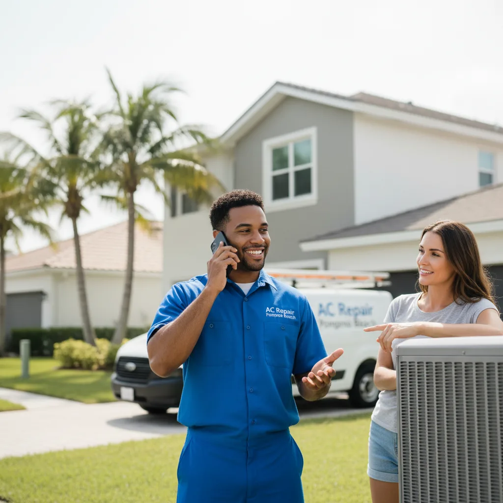AC Repair Pompano Beach customer support in Fairmont